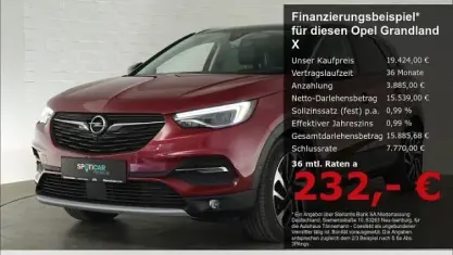 Gebraucht Opel Grandland X Ultimate 224 PS (164 kW) 2021 Rubin rot SUV