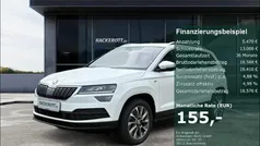 Weiß Gebraucht 2021 Skoda Karoq Clever SUV | 22.250 € (Superpreis)
