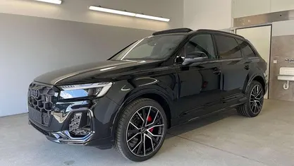 [0e0e] mythosschwarz ... Gebraucht 2025 Audi Q7 S-Line SUV | 93.651 € (Fairer Preis)