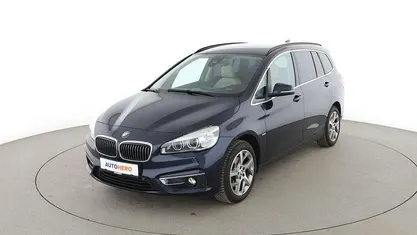 Second-hand BMW 218 Gran Tourer Luxury Line 136 CP (100 kW) 2017 Albastru Monovolum