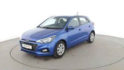 Gebraucht Hyundai i20 Pure 83 PS (61 kW) 2019 Blau Kleinwagen
