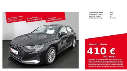 Gebraucht Audi A3 Advanced Plus 116 PS (85 kW) 2025 Mythosschwarz metallic Limousine