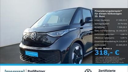 Gebraucht VW ID. Buzz Pro 150 kW (204 PS) 2022 Schwarz Van / Kleinbus