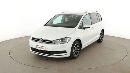 Gebraucht VW Touran United 150 PS (110 kW) 2020 Weiß Van / Kleinbus