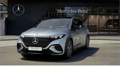 Gebraucht Mercedes EQS450+ AMG 264 kW (360 PS) 2022 Lack hightechsilber meta SUV