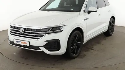 Gebraucht VW Touareg R-line 286 PS (210 kW) 2021 Weiß SUV
