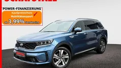 Blau ((m4b) mineralblau met.) Gebraucht 2021 Kia Sorento Platinum SUV | 34.979 € (Guter Preis)