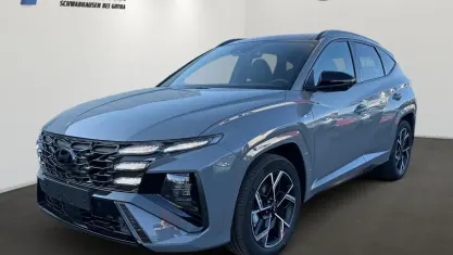 Ny Hyundai Tucson N Line 136 HK (100 kW) 2026 Grå SUV