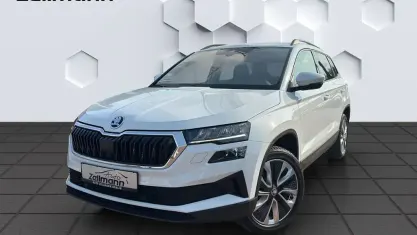 Gebraucht Skoda Karoq Style 150 PS (110 kW) 2023 Weiss SUV