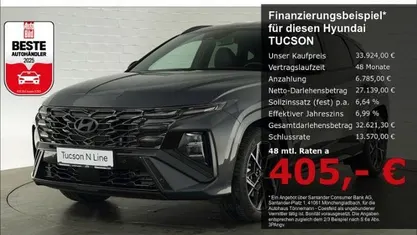 Gebraucht Hyundai Tucson N Line 160 PS (117 kW) 2025 Grau SUV