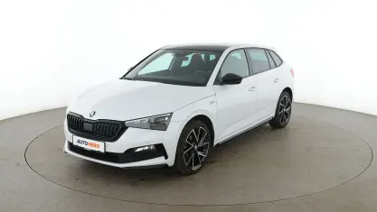 Gebraucht Skoda Scala Monte Carlo 150 PS (110 kW) 2023 Weiß Kleinwagen