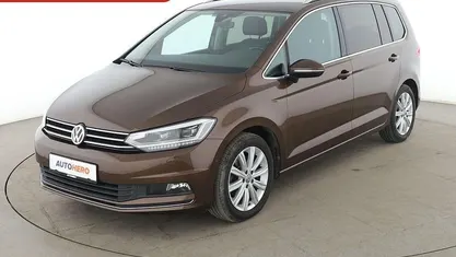 Gebraucht VW Touran Highline 179 PS (131 kW) 2017 Braun Van / Kleinbus