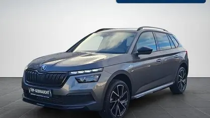 Graphitegrau metallic Gebraucht 2023 Skoda Kamiq Monte Carlo SUV | 28.480 € (Fairer Preis)