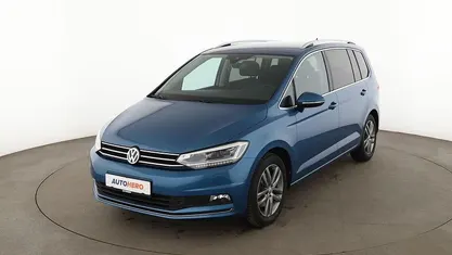 Gebraucht VW Touran Highline 2020 Blau Van / Kleinbus