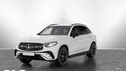 Gebraucht Mercedes GLC400d AMG 252 PS (185 kW) 2023 Polarweiß uni SUV