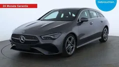 Grau Gebraucht 2024 Mercedes CLA180 Shooting Brake AMG line Plus Kombi | 31.550 € (Fairer Preis)