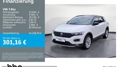 Pure white schwarz Gebraucht 2021 VW T-Roc Sport SUV | 22.920 € (Guter Preis)