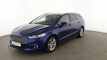 Blau Gebraucht 2015 Ford Mondeo Titanium Kombi | 14.990 € (Fairer Preis)