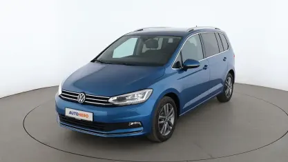 Gebraucht VW Touran Highline 150 PS (110 kW) 2022 Blau Van / Kleinbus