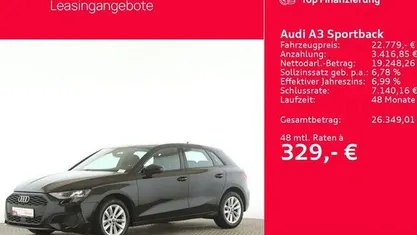 Gebraucht Audi A3 110 PS (80 kW) 2023 Limousine