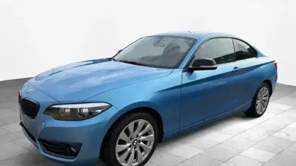 Occasion BMW 218 Sport Line 136 PK (100 kW) 2019 Blauw Coupé
