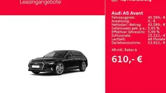 Mythosschwarz metallic Gebraucht 2023 Audi A6 Sport Kombi | 44.974 € (Fairer Preis)