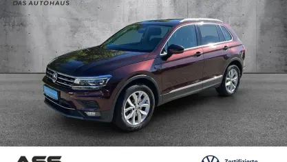 Gebraucht VW Tiguan Highline 190 PS (139 kW) 2019 Rot SUV