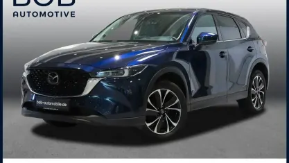 Gebraucht Mazda CX-5 Sports-Line 194 PS (142 kW) 2022 Deep crystal blue SUV