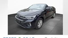 Deep black perleffekt schwarz Gebraucht 2024 VW T-Roc Cabriolet R-line Cabrio | 32.990 € (Guter Preis)