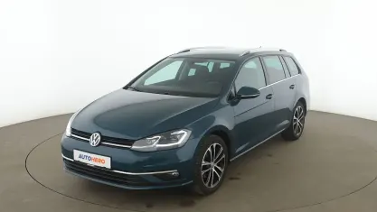 Second-hand VW Golf VII Highline 150 CP (110 kW) 2017 Verde Break