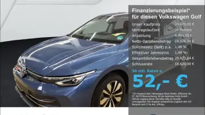 Gebraucht VW Golf VIII Goal 116 PS (85 kW) 2025 Blau Limousine