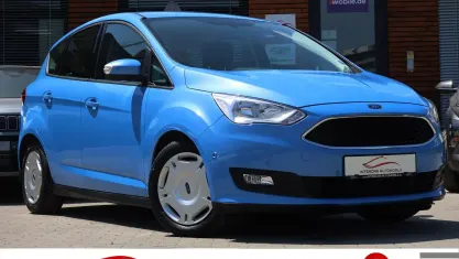 Gebraucht Ford C-MAX Business Edition 125 PS (91 kW) 2016 Skylineblau (metallic) Van / Kleinbus