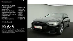 Brillantschwarz Gebraucht 2022 Audi S6 Ambiente Kombi | 61.890 € (Fairer Preis)