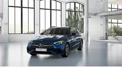 Gebraucht Mercedes C300e AMG 313 PS (230 kW) 2024 Blau Kombi