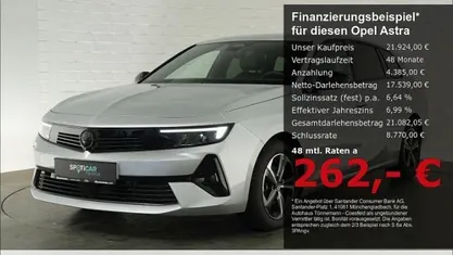 Silber Gebraucht 2024 Opel Astra S Kombi | 21.924 € (Superpreis)