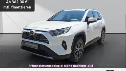 Gebraucht Toyota RAV4 Hybrid Team 222 PS (163 kW) 2022 Pure) white ii (weiss SUV