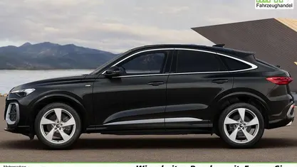 Mythosschwarz metallic Neu 2025 Audi Q5 Sportback S-Line SUV | 66.809 € (Guter Preis)