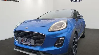 Dynamicblau metallic Gebraucht 2022 Ford Puma Titanium SUV | 19.980 € (Fairer Preis)