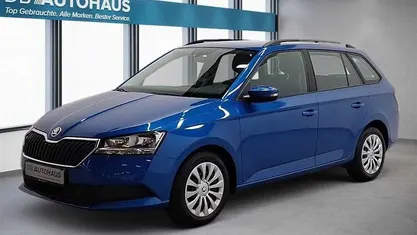 Blau Gebraucht 2022 Skoda Fabia Ambition Kombi | 13.990 € (Fairer Preis)