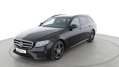 Schwarz Gebraucht 2018 Mercedes E220 AMG line Kombi | 29.840 € (Fairer Preis)