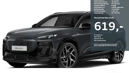 Grau Neu 2026 Audi Q6 e-tron Ambiente SUV | 77.990 € (Superpreis)