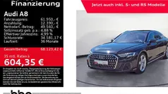 Mythosschwarz metallic Gebraucht 2022 Audi A8 Ambiente Limousine | 59.820 € (Guter Preis)