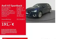 Gebraucht 2024 Audi A3 Sportback Advanced Limousine | 27.450 € (Superpreis)