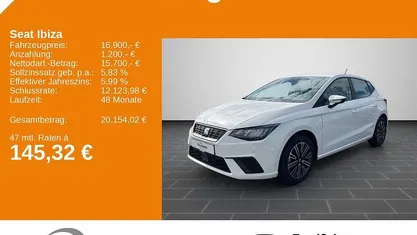 Gebraucht Seat Ibiza Style 116 PS (85 kW) 2024 Weiß Kleinwagen