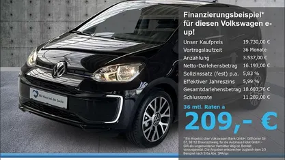 Gebraucht VW e-up! Edition 61 kW (83 PS) 2023 Kleinwagen