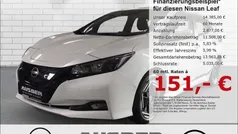 M) (weiss Gebraucht 2022 Nissan Leaf Acenta Kleinwagen | 14.385 € (Fairer Preis)