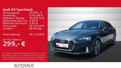 Grau Gebraucht 2023 Audi A5 Sportback Advanced Kombi | 41.570 € (Fairer Preis)