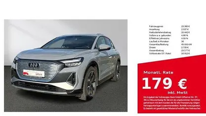 Kieselgrau Gebraucht 2022 Audi Q4 e-tron S-Line SUV | 23.380 € (Guter Preis)