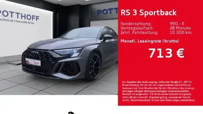 Gebraucht Audi RS3 Sportback Ambiente 400 PS (294 kW) 2024 Daytonagrau perleffekt Kleinwagen