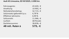 Gebraucht 2025 Audi A5 Sport Coupé | 43.620 € (Superpreis)